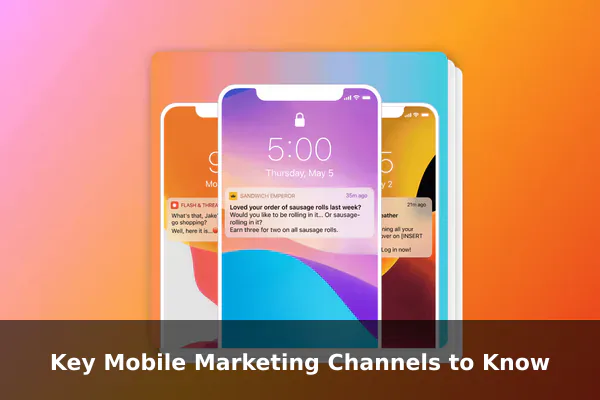Key Mobile Marketing Channels to Know