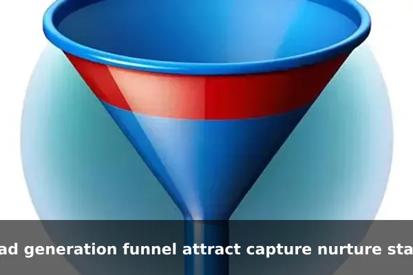 lead generation funnel attract capture nurture stages