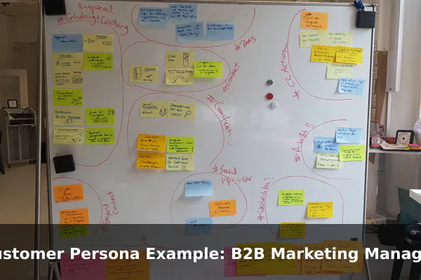 Customer Persona Example: B2B Marketing Manager