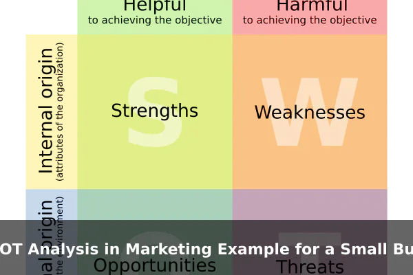 SWOT Analysis in Marketing Example for a Small Business