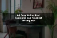 Ad Copy Guide: Real Examples and Practical Writing Tips Ad Copy Guide: Real Examples and Practical Writing Tips