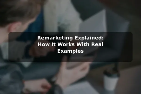 Remarketing Explained: How It Works With Real Examples