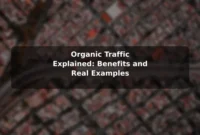 Organic Traffic Explained: Benefits and Real Examples