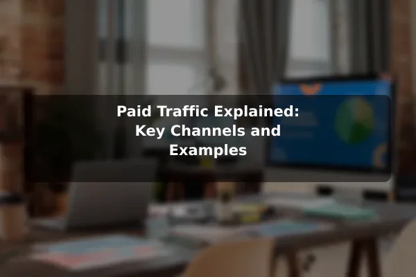 Paid Traffic Explained: Key Channels and Examples