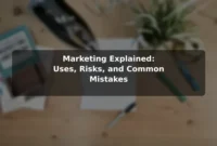 Marketing Explained: Uses, Risks, and Common Mistakes