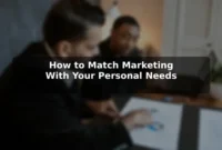 How to Match Marketing With Your Personal Needs How to Match Marketing With Your Personal Needs